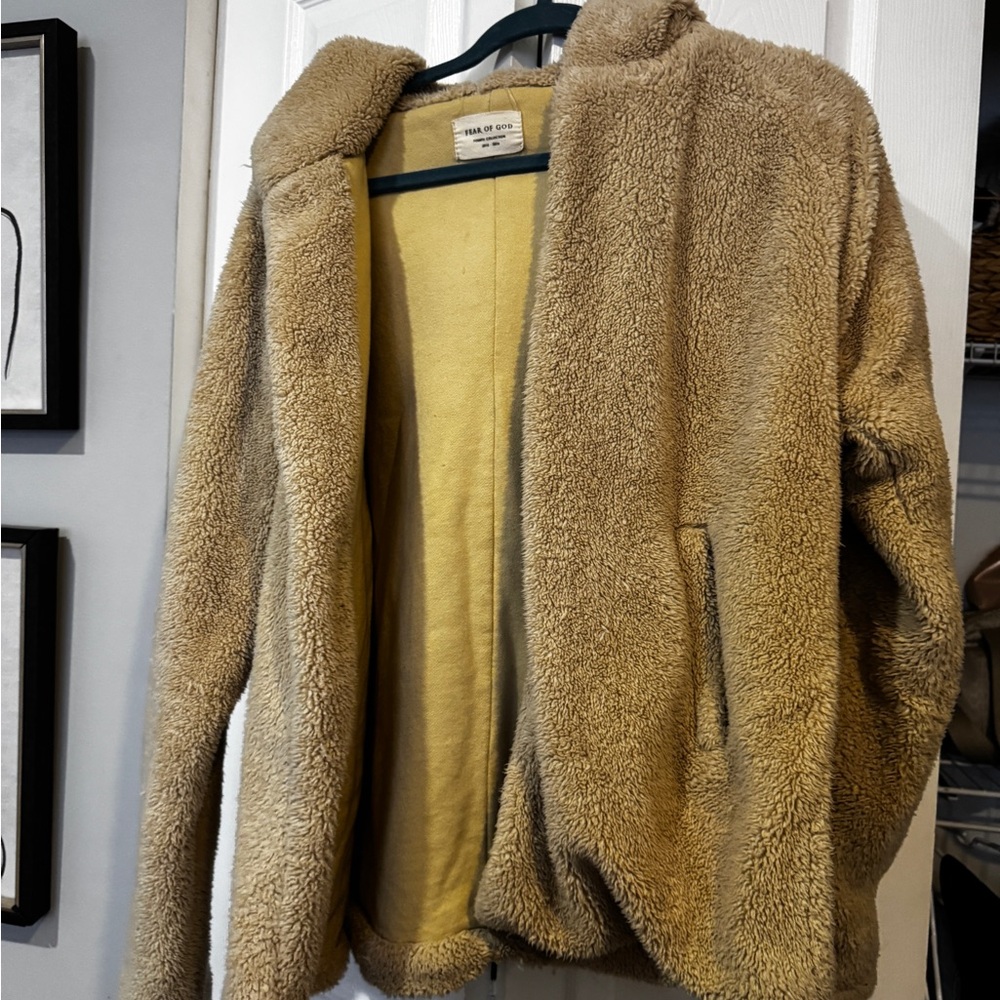 Fear of God Cream Sherpa Jacket